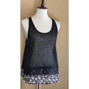 Swell Women's Green House Love Mixed Fabric Tank top Size S L  A6